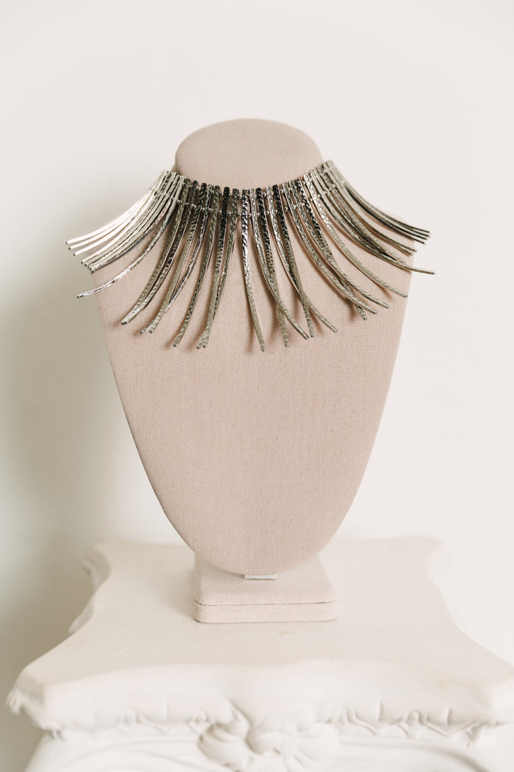 Hair Necklace (Silver)