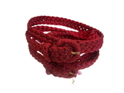 Braided Belt (Red)