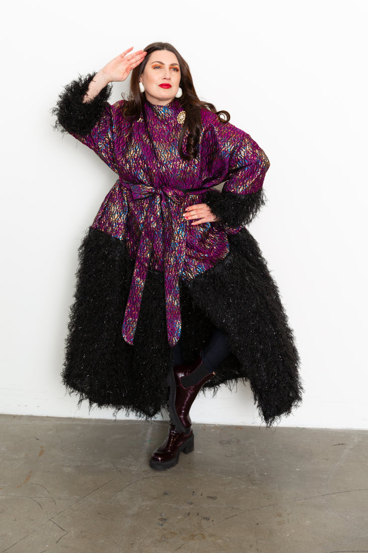 London Opera Coat “Semiramide” (Purple)