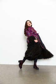 London Opera Coat “Semiramide” (Purple)