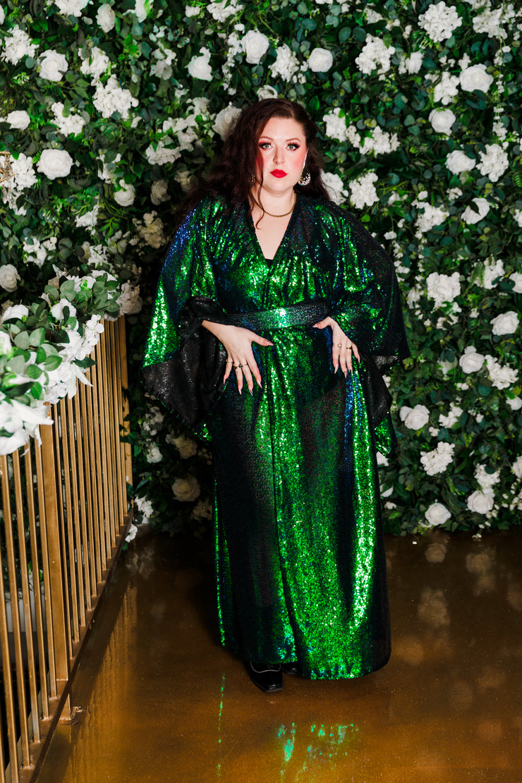 Bohémienne Kimono Robe "Elphaba” Runway Edition