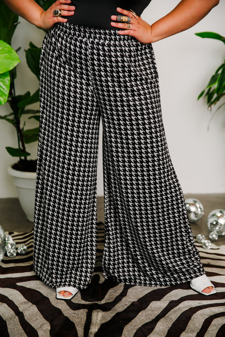 Muse Pants in “Houndstooth” Knit