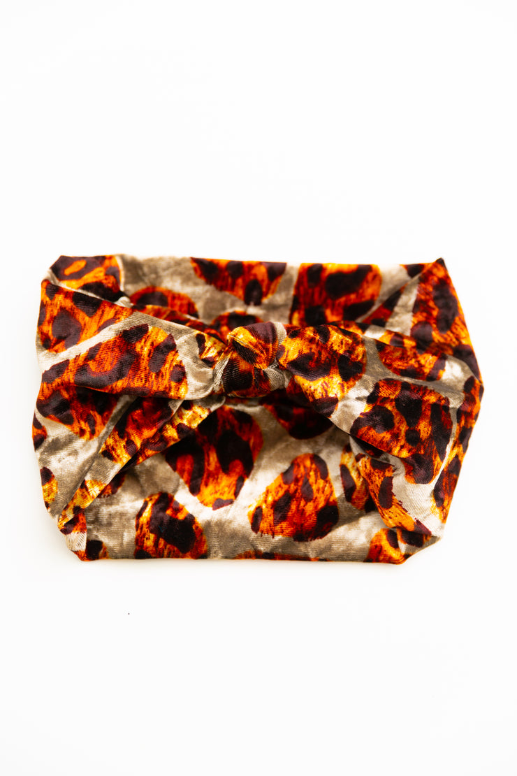 Headwrap “Leopard” (Light)