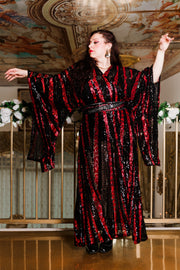 Bohémienne Kimono Robe “Femme Fatale"