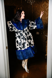 Minkie Coat “Le Cid” (Blue)