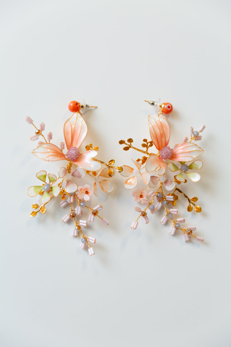 Handmade Fleurs Earrings