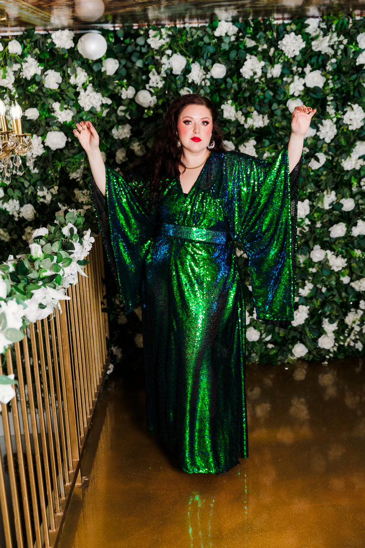 Bohémienne Kimono Robe "Elphaba” Runway Edition