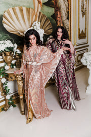 Bohémienne Kimono Robe “Aphrodite” (Champagne) Runway Edition