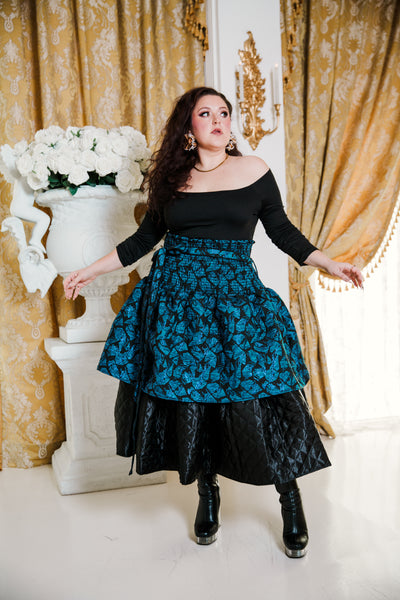 Ruffle Skirt "Armida Quilt"*