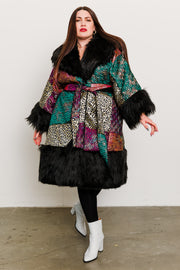 Minkie Coat “Patchwork"