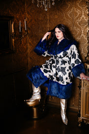 Minkie Coat “Le Cid” (Blue)