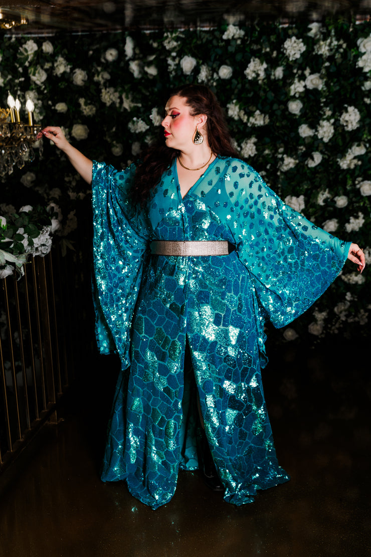 Bohémienne Kimono Robe “Good Luck” (Runway Edition)