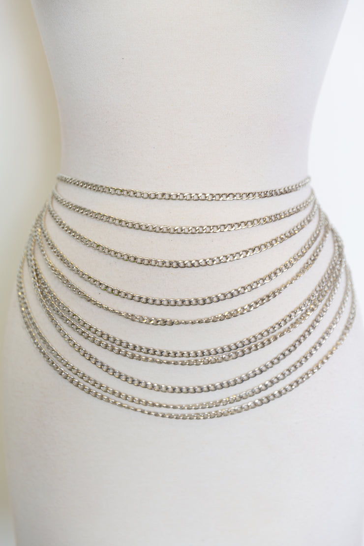 Chain Crazier Belt (Silver)