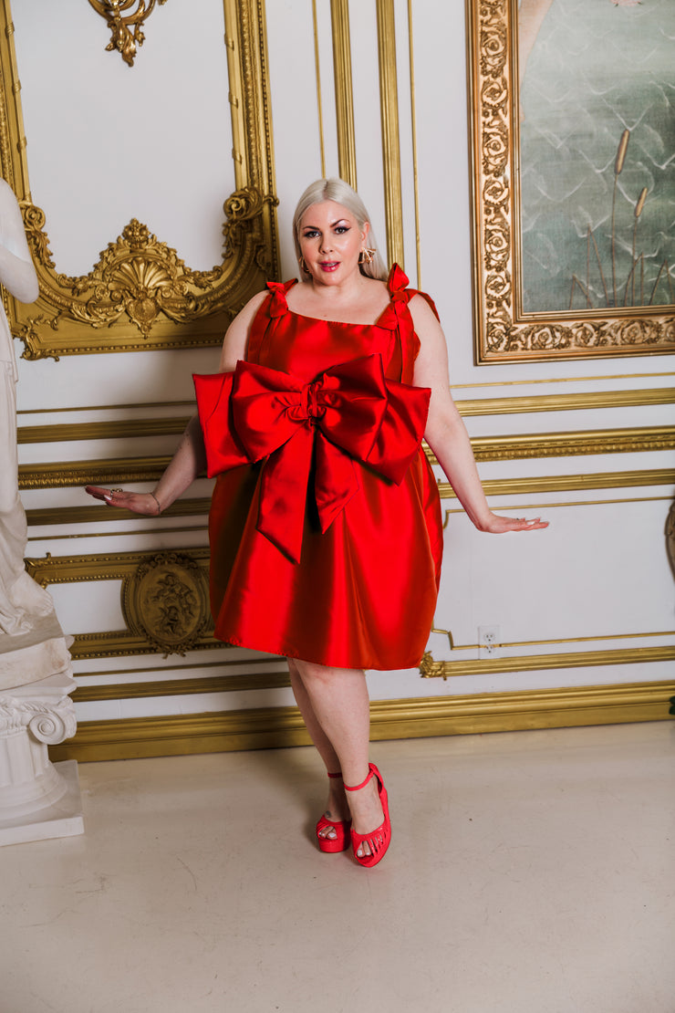 Vibrato Dress in "Red Rendezvous"