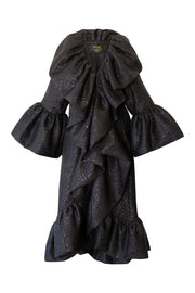 Manhattan Opera Coat in "Turandot" (Black)