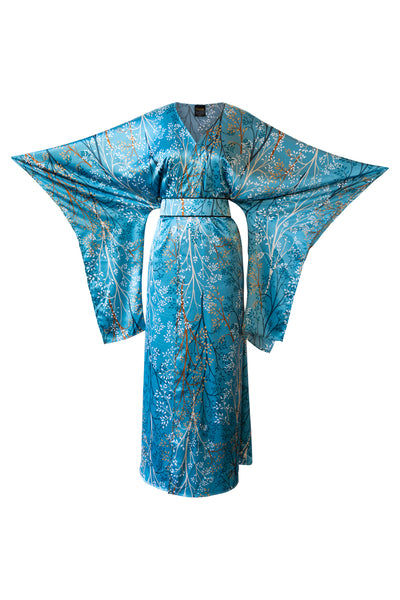 Bohémienne Kimono Robe “Winter's Kiss"