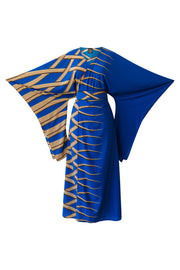 Bohémienne Kimono Robe “Blade" (Blue)