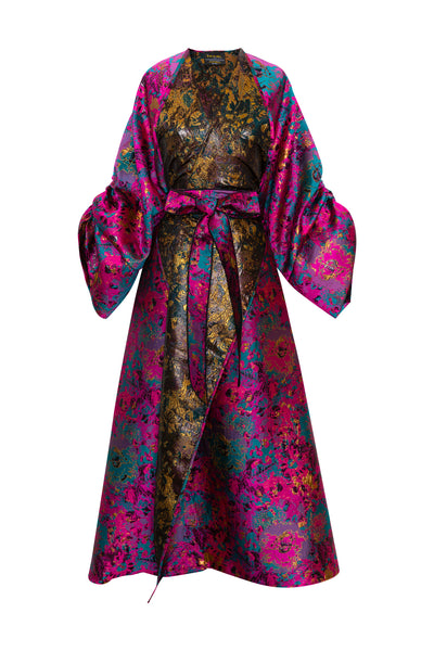 Parisian Coat in "Lucia di Lammermoor" (Magenta)