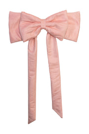 I'm The Gift Bow Belt in “Ballet Pink"