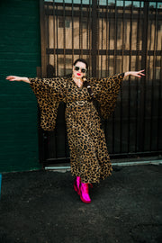 Bohémienne Kimono Robe “Leopard"