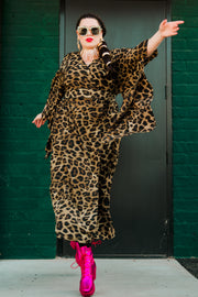 Bohémienne Kimono Robe “Leopard"