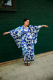 Bohémienne Kimono Robe “Seasons Change" (Blue)