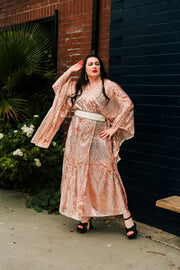 Bohémienne Kimono Robe “Stardust” (Rose Gold) Runway Edition