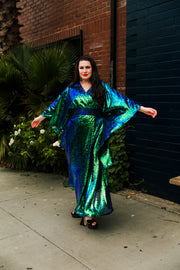 Bohémienne Kimono Robe "Elphaba” Runway Edition