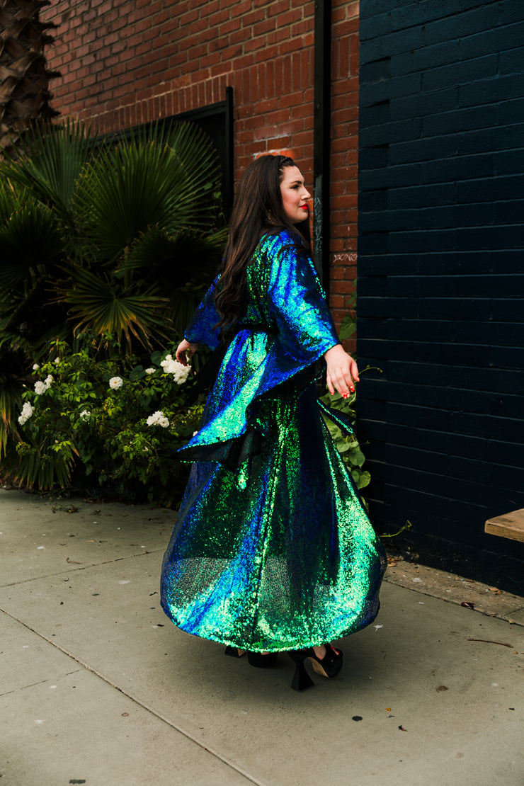 Bohémienne Kimono Robe "Elphaba” Runway Edition