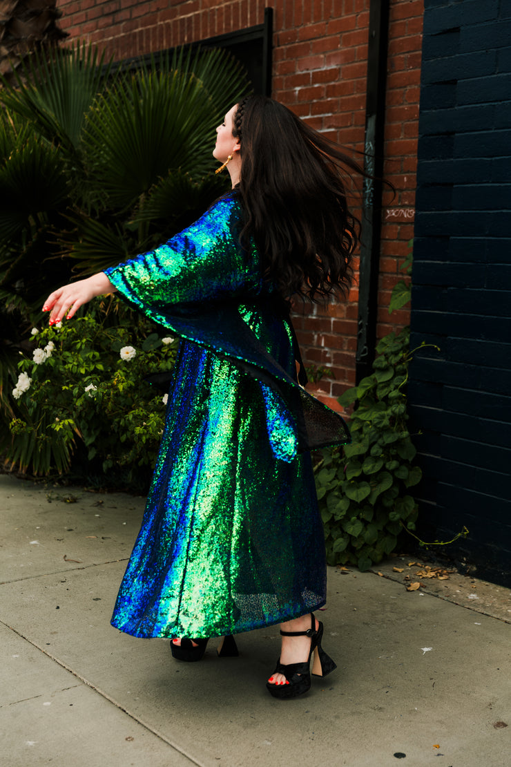 Bohémienne Kimono Robe "Elphaba” Runway Edition