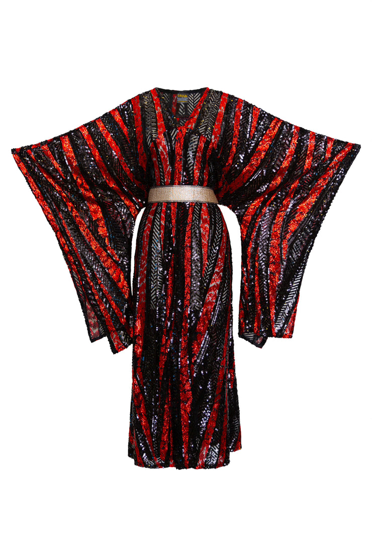 Bohémienne Kimono Robe “Femme Fatale"