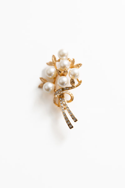 Pearl Bouquet Brooch