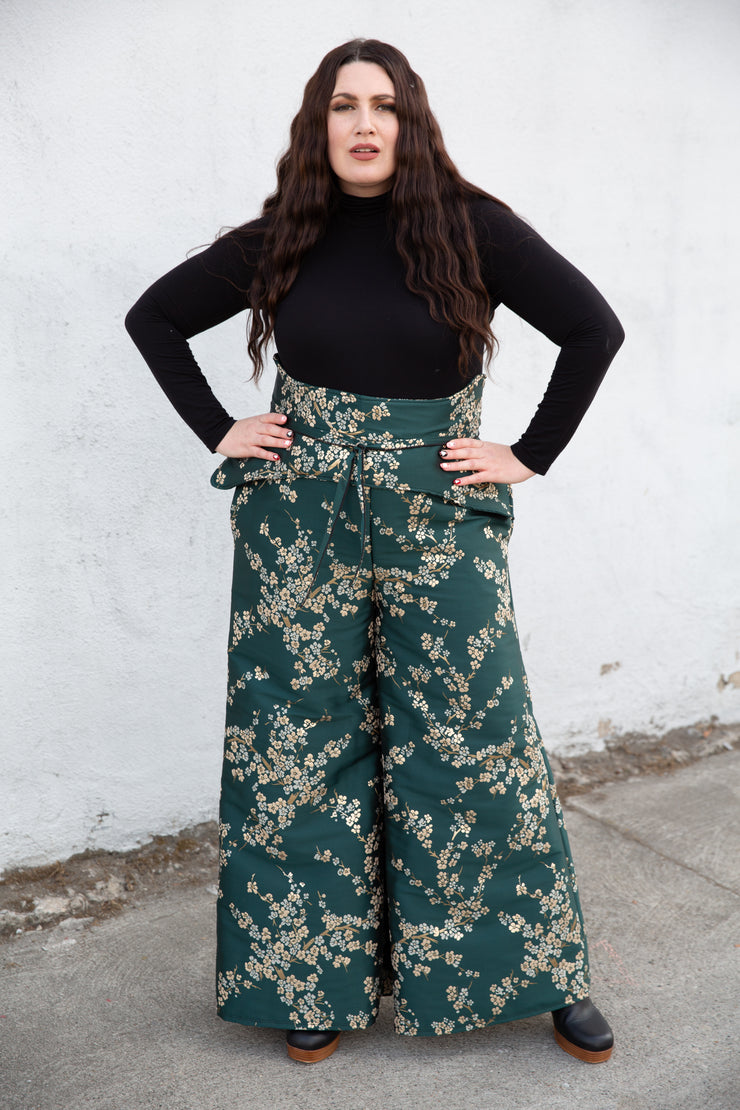 Jacquard Pants in “Madama Butterfly"