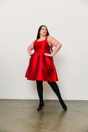 Vibrato Dress in "Red Rendezvous"