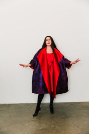 Reversible Opera Coat in "Brunette"