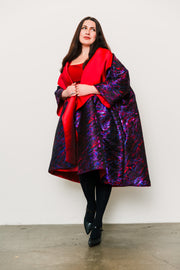 Reversible Opera Coat in "Brunette"