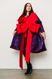 Reversible Opera Coat in "Brunette"