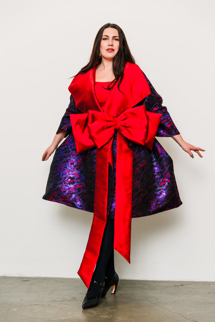 Reversible Opera Coat in "Brunette"