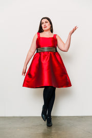 Vibrato Dress in "Red Rendezvous"