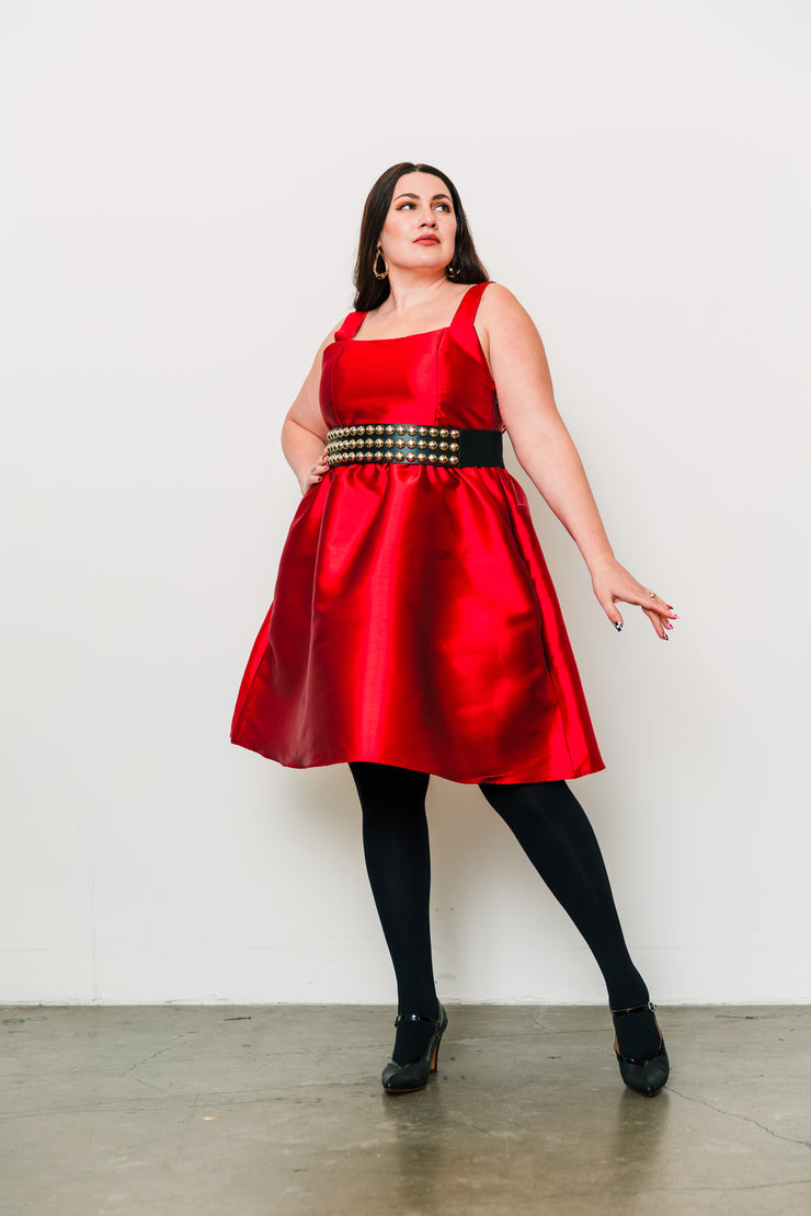 Vibrato Dress in "Red Rendezvous"