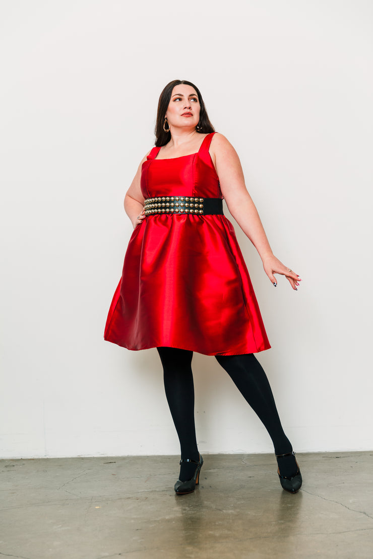 Vibrato Dress in "Red Rendezvous"