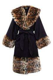 Minkie Coat “Working Title" (Leopard)