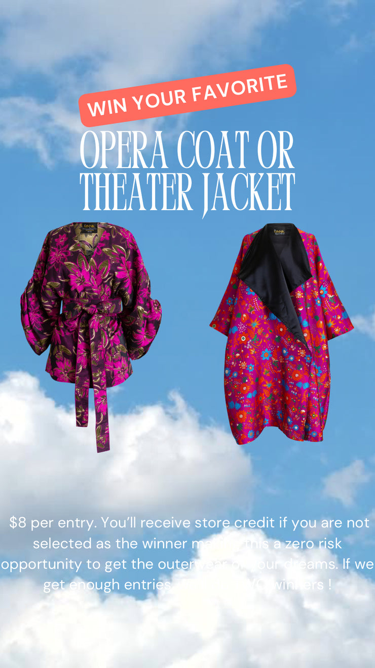 THEATER JACKET OR OPERA COAT RAFFLE