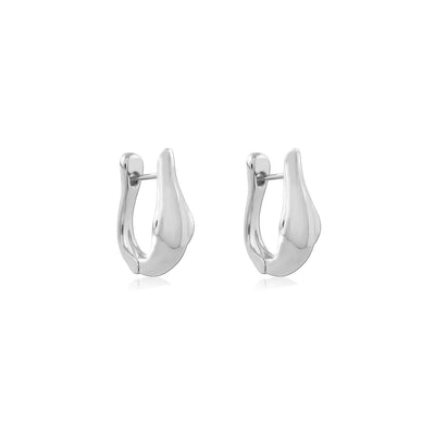 Lyra Hoops Silver