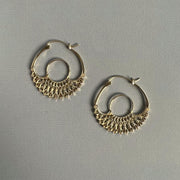 Iris Hoops Gold Small