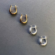 Lyra Hoops Silver