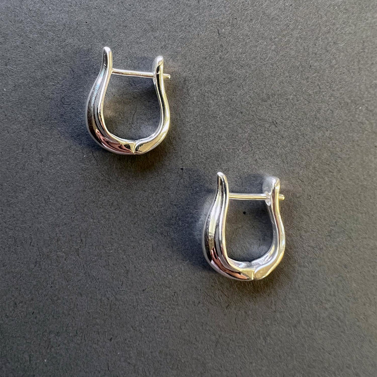 Lyra Hoops Silver