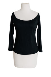 Shoulder Smolder Top "Black"