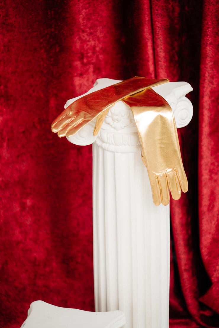 Opera Gloves (Gold)